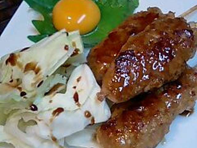 焼き鳥屋さんの味♪つくねタレ味